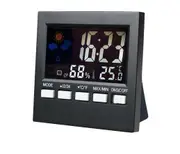 Htc 1 Weather Station Thermometer & Hygrometer Black