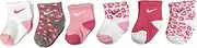 [Nike] Little Girls Lightweight Ankle Socks 6 Pack