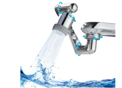 CECEFIN 1080° Swivel-Faucet-Extender Universal Sink-Aerator - 2 Mode Splash Wate