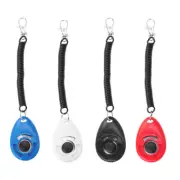 UEETEK 4PCS Dog Clicker Big Button Training Clickers with Wrist