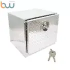 Aluminum Tool Box 18" × 17" × 18" Trailer Pickup Pump Underbody Storage