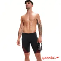 在飛比找PChome24h購物優惠-SPEEDO 男 運動及膝泳褲 Pro EcoEnd+ 黑/