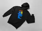 Laughing Face Tan Pullover Hooded Sweatshirt