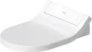 Duravit 613000011001300 Elongated Soft Close Bidet Seat - White