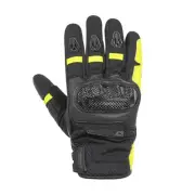 Black/Hi Viz Cortech Super-Sonic Gloves - SML