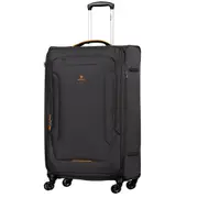 Delphin Caspian 2 Softside Large 83 cm Spinner Suitcase Grey
