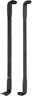 HARFINGTON 2pcs Offset Screwdriver Set PH2/SL6 PH2/PH1 Phillips Slotted Head Right Angle 90 Degree Screw Driver Double Ended Z-type Hand Tool for Home Appliance Repair, Black
