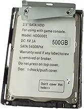 OSTENT 500GB HDD Hard Disk Drive + Mount Bracket Compatible for Sony PS3 Super Slim CECH-4X