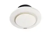 Heller 25cm Ventilating Ducted Round Ceiling Bathroom Air Flow Exhaust Fan White