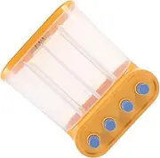 OFFSCH Grain Storage Dispenser Rice Container Press Type Wall-mounted Cereal Dispenser
