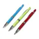 【DF467】2.0 自動鉛筆 內付 粗筆芯 帶捲刀 可以削的自動鉛筆 三角鉛筆