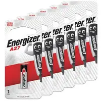 在飛比找森森購物網優惠-【Energizer 勁量】A27汽車搖控器電池6入 吊卡裝