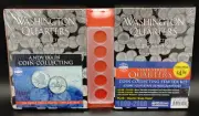 Statehood Quarters Coin Folders 1 & 2 (1999-2008) Collecting Starter Kit Whitman