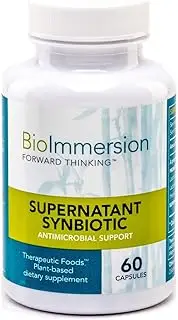 BioImmersion - Supernatant Synbiotic - Next Generation probiotics with Antimicrobial Properties - 60 Capsules