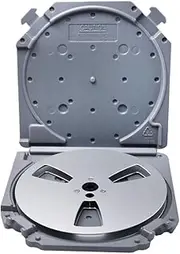 Snblzhef 7inch Empty Takeup Reel with Empty Take Up Reels Storage Box Portable Full Protection Open Reel Recording Tape Box Case B