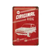 Nostalgic-Art Medium Sign Original Ride - Golf