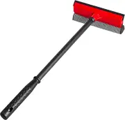 Window Squeegee for Car Windows, 2-In-1 Window Cleaner for Car Windshield, Gas S