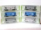 N SCALE LOCO-MOTIVES BN FALLEN FLAGS 3 PACK #12153/A&B 2-BAY COVERED HOPPERS