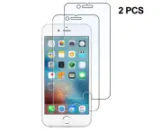 Screen Protector Tempered Glass, HD Screen Protector, 9H Anti-Scratch Screen Protector compatible with iPhone 6/6S/7/8-2 Pack