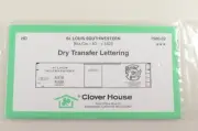 Clover House HO SSW Cotton Belt 40' Boxcar Dry Transfer Decal - 7986-02