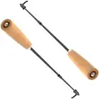Fire Poker 32 Inches Fire Pit Rust Resistant Iron Campfire Poker W/Handle ➳