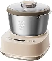 Electric Dough Maker with Ferment Function, 5L 304 Stainless Steel Automatic kneading Machine, Timing &Touch Panel, 2 Dough kneading Modes, Thermostatic Fermentation, 25-38℃ Dough Proofer