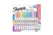 Sharpie S-Note Mrkrs Pk12 Box of 12 Assorted colour 2138233