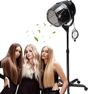 Hooded Hair Dryer for Home, 850W Standing Hair Dryer with Adjustable Height & 70℃ Temperature& 60min Time, Professional Floor Dryer, Hair Salon Standing Hairdryer for Women Men