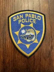 San Pablo Ca Police Patch