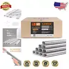 Heavy Duty 15 Gauge Hog Ring Staples - 10,000PCS Collated Rings for Upholstery