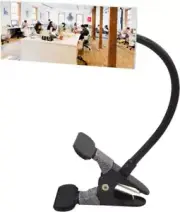 Clip On Security Mirror, Convex Cubicle Mirror for Personal Safety and Security