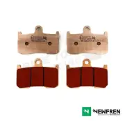 Newfren TS1 Full Front Sintered Brake Pad Set to fit Kawasaki Z 800 ABS 2013-16