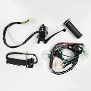 TDR Wire Harness & Control Switch for Z50 Monkey Bike 50cc Gorilla Bike LH & RH Switches, Wiring Loom for Headlight, Indicators, Start Button