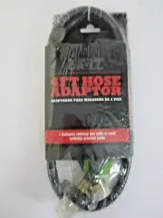 Backyard Grill 4 Foot Long Propane Hose Adapter Converts 1 lb to 20 lb New