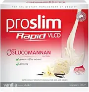 VLCD Rapid Vanilla Shake 12 Sachets, Vanilla, 300 grams