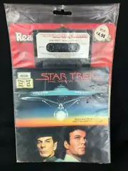 Vintage 1979/1983 STAR TREK THE MOTION PICTURE Read-Along Book & Cassette NIP