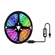 Bluetooth USB RGB LED Strip Lights IP65 Waterproof 5050 5M 300 LEDs
