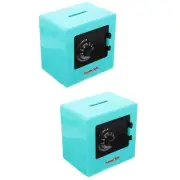safe kids 2x Cash Can Savings Piggy Banks ：safe for Kids Money Safe For Cash