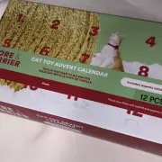 Christmas Advent Calendar Cat Toy Gift Set 12pk Organic Catnip Toys Petco 2022