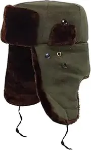 [Kisangel] 2pcs Cap Windproof Hats Faux Fur Trapper Hat Hat Cotton Hats for Women Camo Baseball Cap German Hat Face Protective Cap Face Protective Hat Pilot Earflap Hat Miss