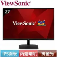 在飛比找良興EcLife購物網優惠-R2【福利品】ViewSonic優派 27型 IPS液晶螢幕