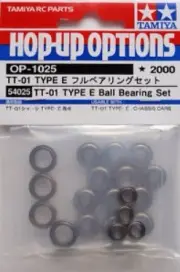 Tamiya OP-1025 TT01 Type E Ball Bearing Set