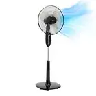 Amazon Basics 16-Inch 3-Speed Pedestal Floor Fan, Standing Fan for Home, with Os