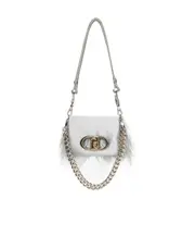 Liu Jo Feather Detailed Small LaPuffy Bag One size light blue