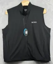 Greg Norman Peformance By Design Novant Health Black Sleeveless Vest 3XL NWT