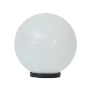 Polysphere Post Top W300mm Opal Polycarbonate - 18603