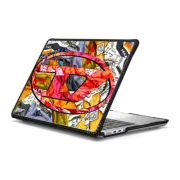 MacBook Pro 14-inch (M1 - M4) Impact Case DIESEL Orange Bandana Oval D Laptop Case