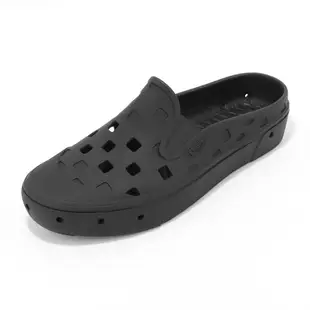 Vans 洞洞鞋 Slip-On Mule TRK 全黑 黑 一體成形 膠鞋 男鞋 女鞋 ACS VN0005V8BLK