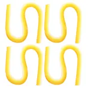 480 Pcs 540 x 10mm Rainbow Quilling Strips Paper, Gradient Light Yellow