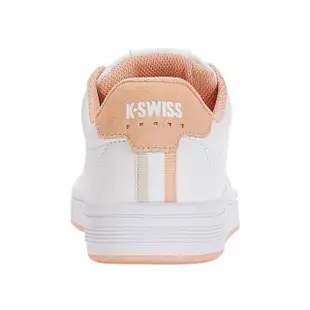 【K-SWISS】時尚運動鞋 Court Casper III-女-白/蜜桃橘(98449-944)